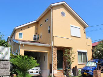 神奈川県厚木市　外壁塗装工事　完工