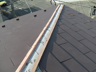 横浜市港南区　防水紙設置