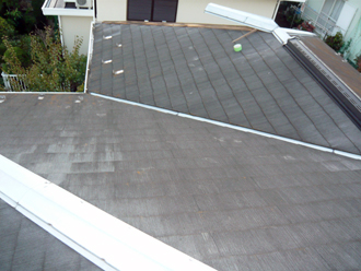 横浜市戸塚区　屋根カバー工事　屋根全体