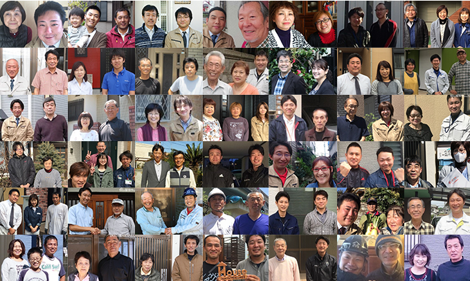 お客様の顔写真