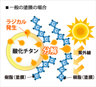 ■一般の塗膜の場合