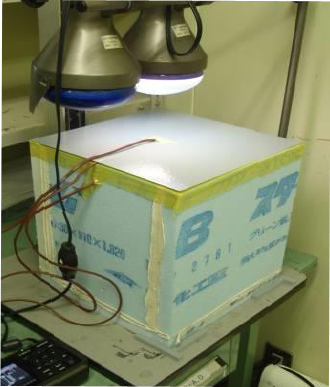 実験装置で計測してみました