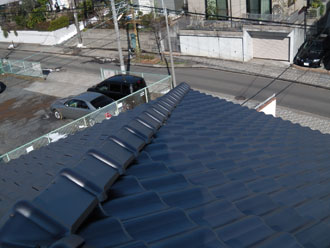 こちらも雪止め設置なし