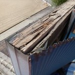 パラペット内部