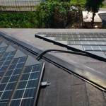 三鷹市　太陽光設置後の雨漏り調査
