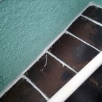 杉並区　雨漏り調査と応急処置