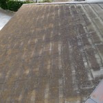 三鷹市　屋根塗装　玄関庇の補修