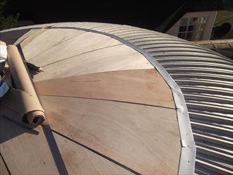 新規野地板設置