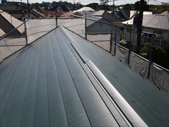 屋根カバー工事竣工