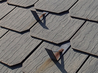 雪止め金具の錆