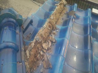 木更津市丸覆い瓦棟とり直し005