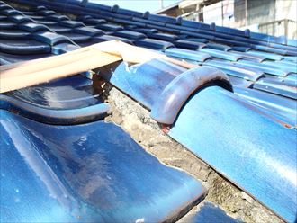 木更津市丸覆い瓦棟とり直し002