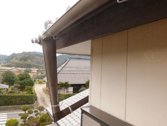 いすみ市　雨樋調査　まがり