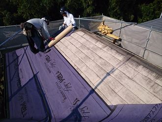 花見川区屋根カバールーフィング001