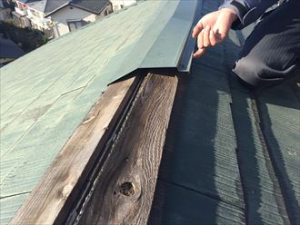 習志野市アパート棟板金調査005