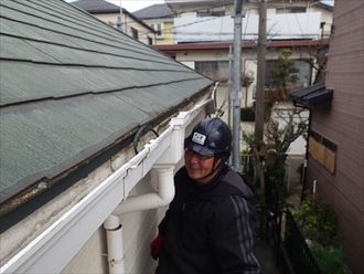 セ習志野市廃版雨樋交換工事003