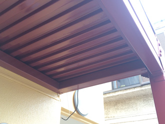 錆止め塗布後塗装