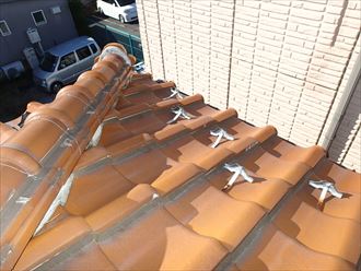 浦安市瓦屋根雨漏り004