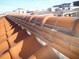 浦安市瓦屋根雨漏り005