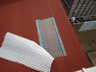 花見川区トタン屋根002