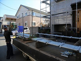 浦安市屋根樋工事完工006