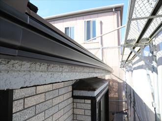 浦安市屋根樋工事完工001