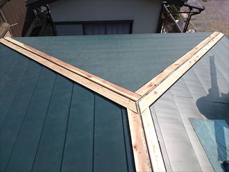 コロニアルからカバー船橋工事中009