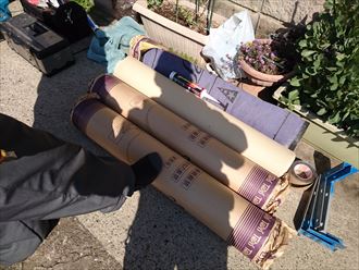 コロニアルからカバー船橋工事010