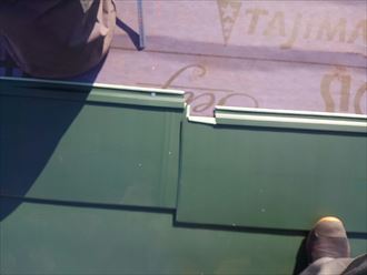 コロニアルからカバー船橋工事中002