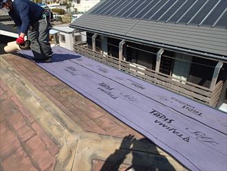 コロニアルからカバー船橋工事012