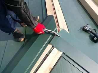 コロニアルからカバー船橋工事中010