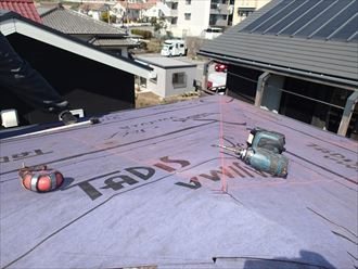 コロニアルからカバー船橋工事013