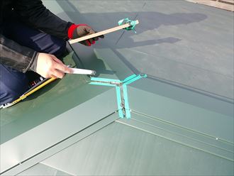 コロニアルからカバー船橋工事中013