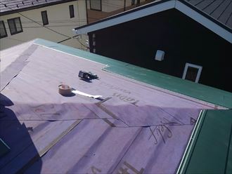 コロニアルからカバー船橋工事中004