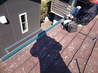 コロニアルからカバー船橋工事005