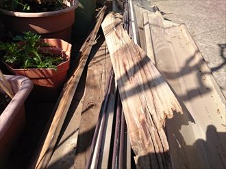 コロニアルからカバー船橋工事004