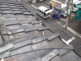 台東区瓦屋根補修調査007