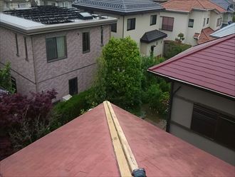 習志野棟板金飛散工事006