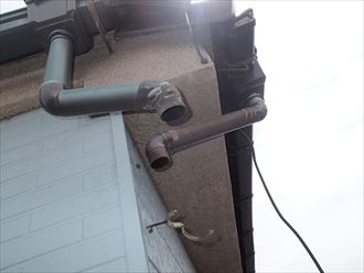 葛飾区竪樋補修工事004