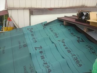 船橋市瓦棒カバー工事002