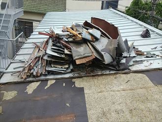 市川市店舗屋根工事009