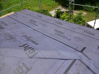 防水紙,ルーフィング