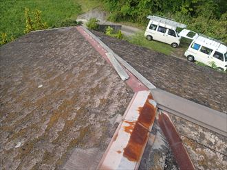 富津市,屋根カバー,雨漏り,ガルバリウム