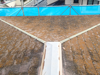 袖ヶ浦市 屋根カバー工法　工事前