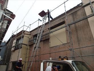 足立区セメント瓦葺き替え着工003