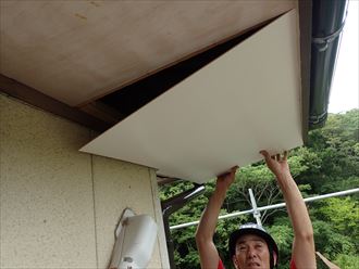 ケイカル板,取り付け,新規