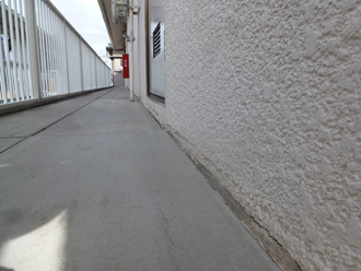 立ち上がり部に亀裂