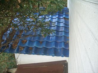 瓦,めくれ,破損,台風