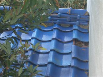 瓦,めくれ,台風