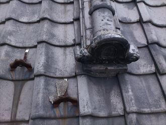 鬼,歪み,雪止め,錆び